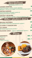 Grand menu