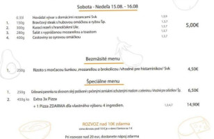 Maldini menu
