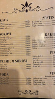 Restoran Dabar Stara Pazova menu