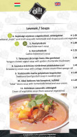 Szilfa Etterem menu