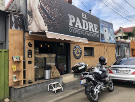 El Padre Coffee Shop Roastery outside