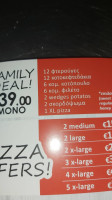 Genolo Pizza menu