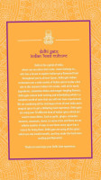 Delhi Gate menu