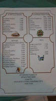 Tsantali Tavern menu