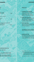 Mont Parnasse Asian Fusion menu