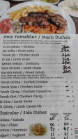 Lazmarin menu