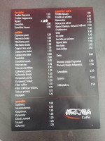 Aroma Café menu