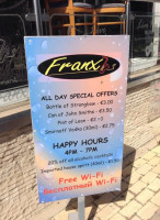 Franx Bar Restaurant food