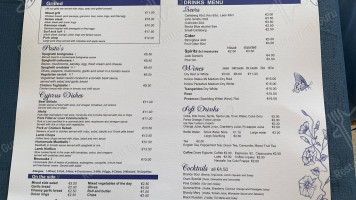 Oulas Cafe Diner menu