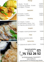 Oleńka Na Starówce menu