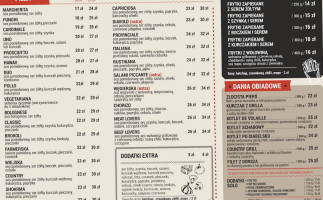 Pizzeria Country menu