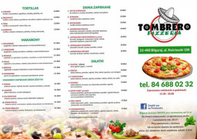 Pizzeria Tombrero food