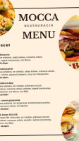 Mocca Kawiarnia Sebastian Skuza menu