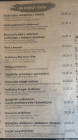 Nasza Chata menu
