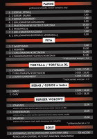 Smaka. Snack menu