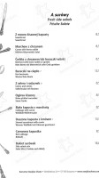 Karczma Swojska Chata menu