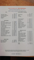 Restauracja- Bar Pomorzanka menu