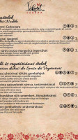 Tókert Csárda menu