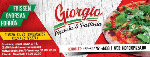 Giorgio Pizzeria Pastaria food