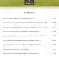 Restauracia Na Golfe menu