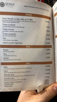 Restoran Sofra menu