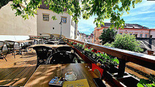 Kleines Cafe Sibiu inside