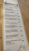 Galyatető Turistacentrum menu