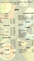 Öreg Sam Étterem menu