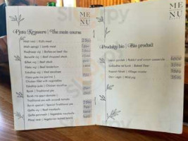 Jorgo Bar Restaurant menu
