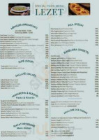 Lezet Sweets Coffe Food menu