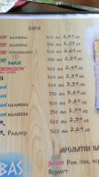 Chevermeto menu