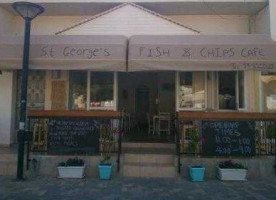 St George's Fish And Chips Cafe outside