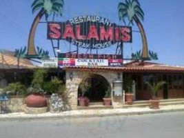 Salamis Restaurant, Fish Tavern Sports Bar outside