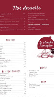 Le Grill Dufour menu