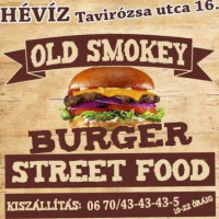 Old Smokey Burger Hévíz food