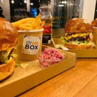 Streatbox Burger food