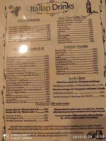 Borsso Bistro menu