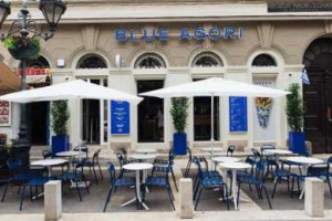 Blue Agori Greek Street Food outside