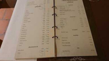 Szentgyorgy Pince Restaurant menu