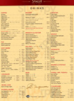 Spinoza Café menu