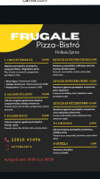 Frugale Pizza Bistro food