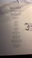 Thea Thalassa menu