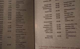 Τhe Nets menu