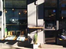 Dose Cafe outside