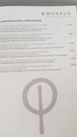 Mourέlo Cretan Food Drink Philosophy menu