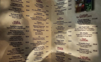 O2 Old School Rock menu