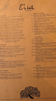Eliá menu