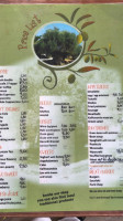 Cafe Traditional Taverna menu