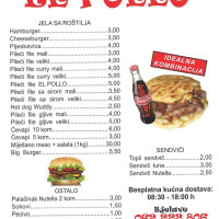 Fast Food El Polloo food