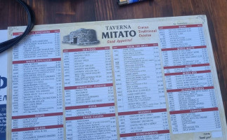 Mitato menu